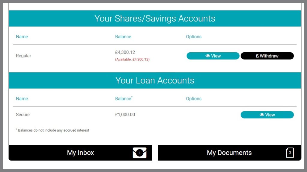 Castlemilk Credit Union Members Area